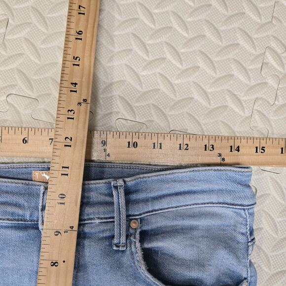 Mother Jeans Womens 29 Insider Crop Step Fray Limited Edition Designer USA Flaw - Picture 13 of 14